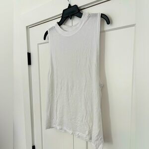 Lululemon White Workout Tank